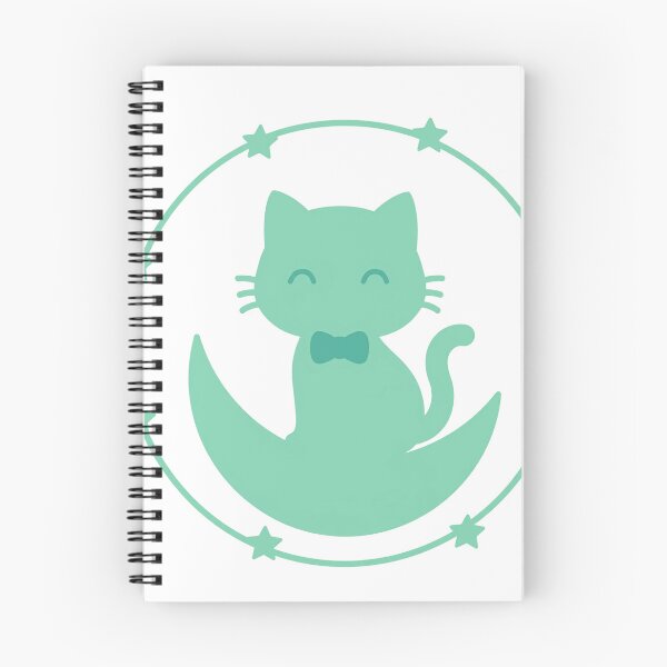 Item preview, Elegant Cat with Bow Tie in Mint Moon designed and sold by FantasyPearl.