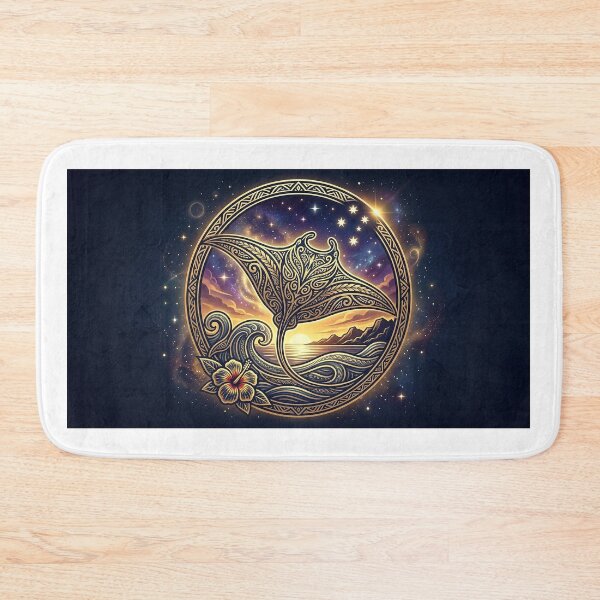 Item preview, Polynesian Manta Ray Mystical Celestial Portal designed and sold by Hawaii26.
