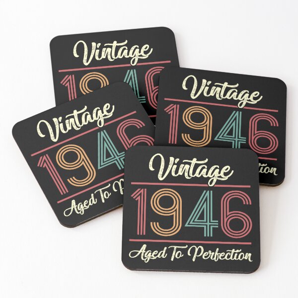Item preview, 80th Birthday Vintage 1946 designed and sold by thepixelgarden.