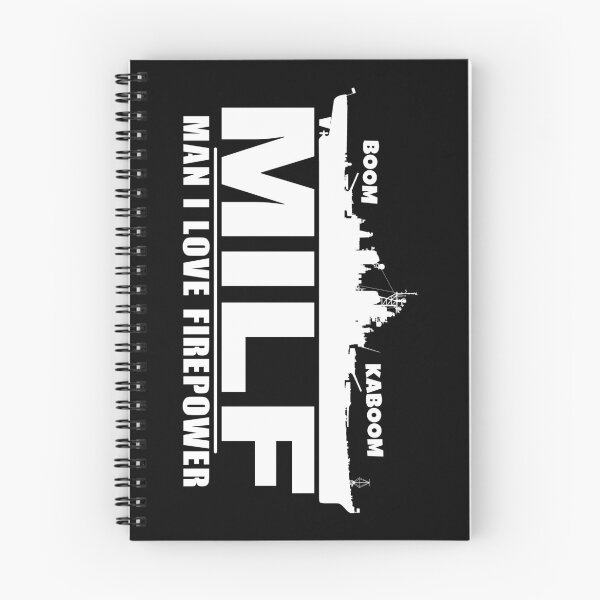 Item preview, USS Missouri Milf Man I love Firepower designed and sold by NicGrayGraphic.