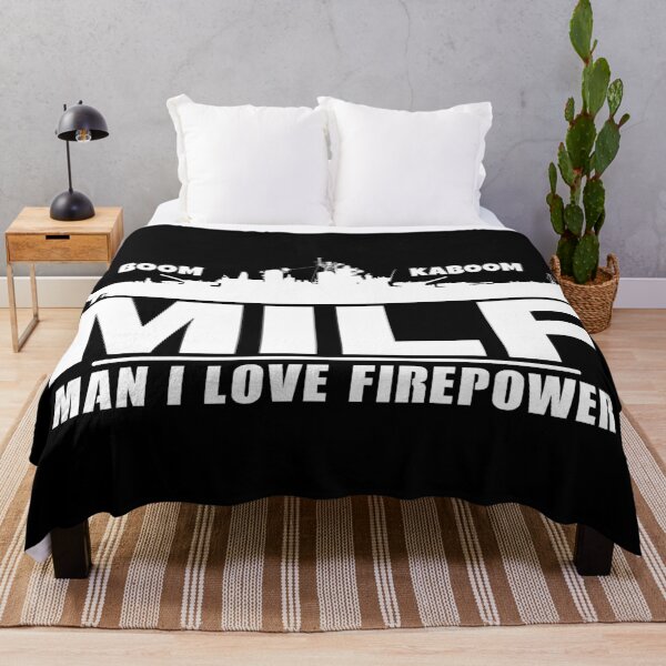 Item preview, USS Missouri Milf Man I love Firepower designed and sold by NicGrayGraphic.