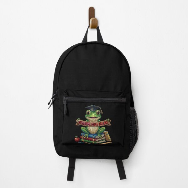 Item preview, Deserve Your Dream Cute Frog Graduation Motivation | Back to School Frog | College Motivation | Inspirational Student Gift | Teacher Classroom Decor designed and sold by Basma Designs | Retro, Kawaii Shirts & Stickers.