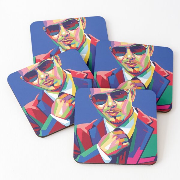 Item preview, Pitbull rapper pop art designed and sold by leorion.