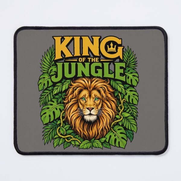 Item preview, King of the Jungle – Majestic Green Eyed Lion designed and sold by Aimetoi.