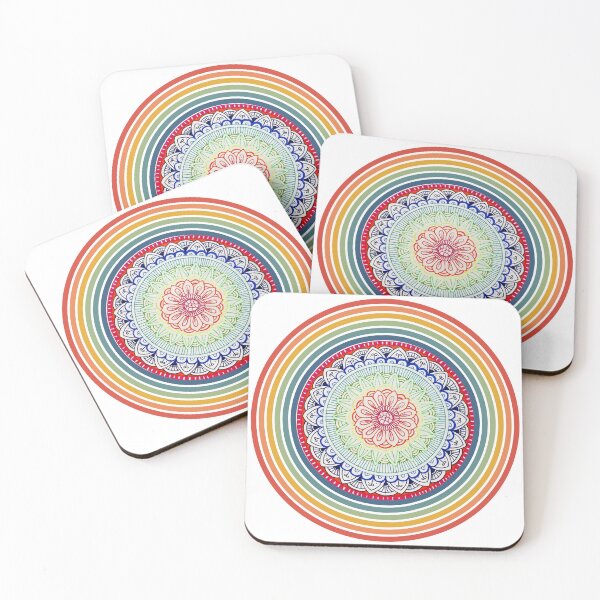 Item preview, Rainbow Mandala  designed and sold by Natashalovesart.