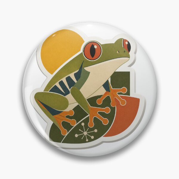 Item preview, Red Eye Tree Frog designed and sold by TicoInk.
