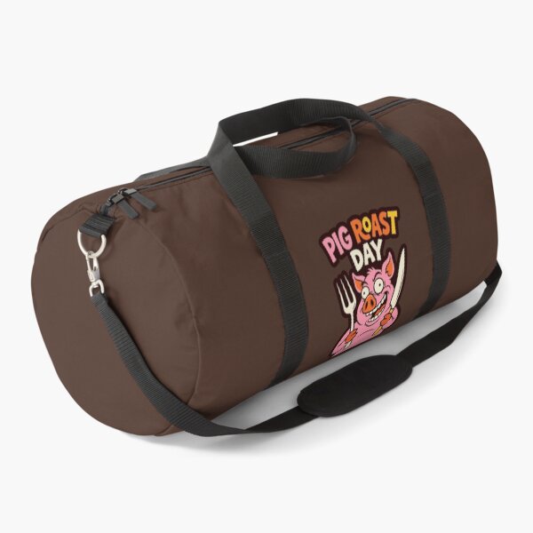 Item preview, Funny Crazy Pig Roast Day Cartoon Mascot BBQ Cookout Humor designed and sold by KiwiRider.