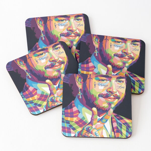 Item preview, Post malone pop art designed and sold by leorion.