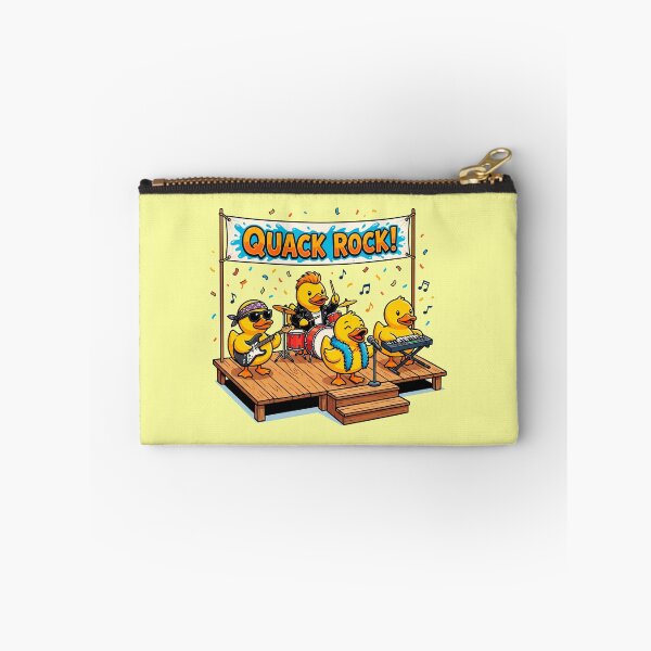 Item preview, Quack Rock Band Rubber Ducks On Stage designed and sold by ThreadRiotTees.
