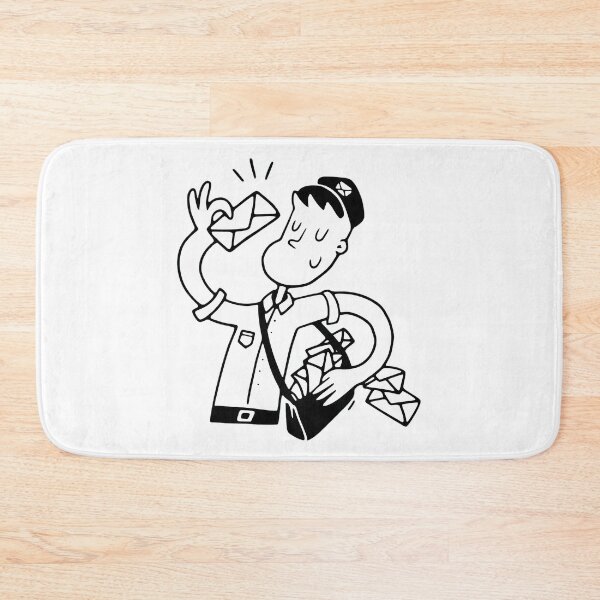 Item preview, Mail Delivery Mailman designed and sold by burdick-franch.