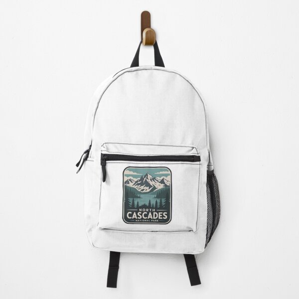 Item preview, North Cascades National Park Vintage Travel Badge designed and sold by Teelogic.