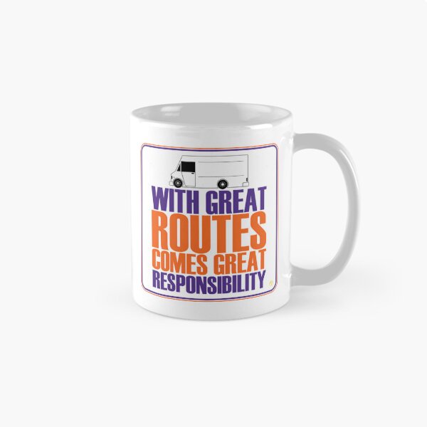 Item preview, With Great Routes Comes Great Responsibility Fedex designed and sold by burdick-franch.