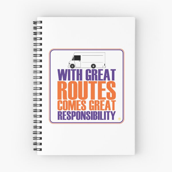 Item preview, With Great Routes Comes Great Responsibility Fedex designed and sold by burdick-franch.
