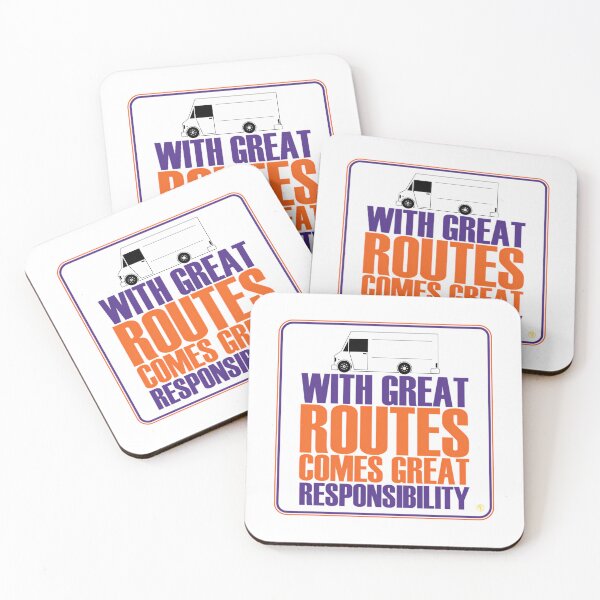 Item preview, With Great Routes Comes Great Responsibility Fedex designed and sold by burdick-franch.