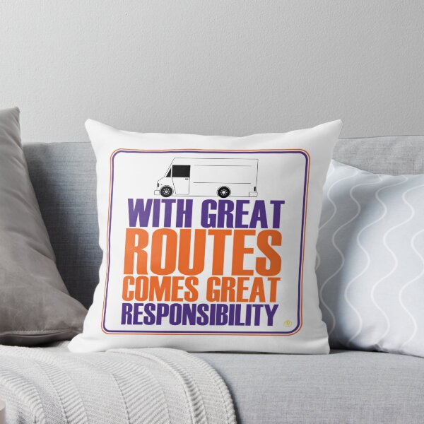 Item preview, With Great Routes Comes Great Responsibility Fedex designed and sold by burdick-franch.