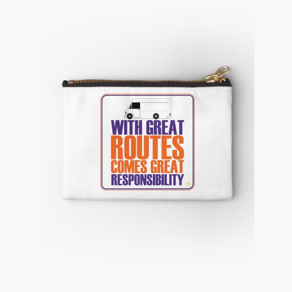 Item preview, With Great Routes Comes Great Responsibility Fedex designed and sold by burdick-franch.