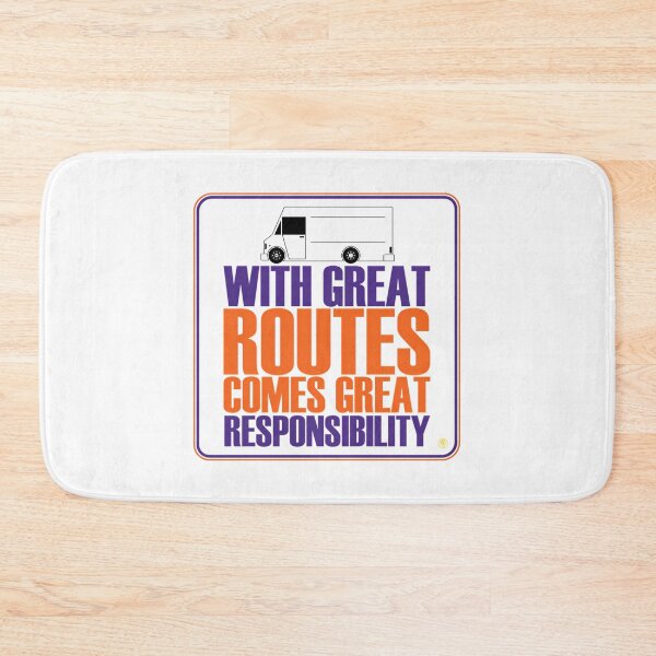 Item preview, With Great Routes Comes Great Responsibility Fedex designed and sold by burdick-franch.