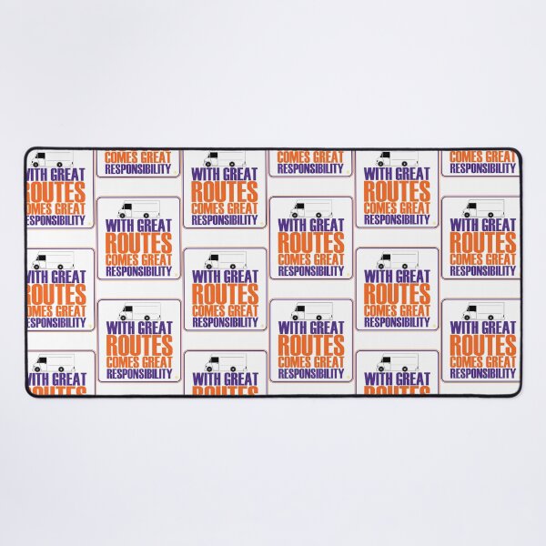 Item preview, With Great Routes Comes Great Responsibility Fedex designed and sold by burdick-franch.