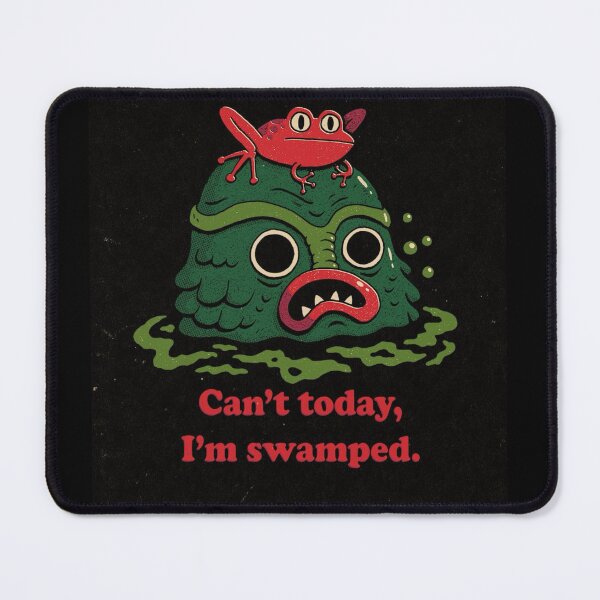 Item preview, Swamp Monster Retro Work Humor designed and sold by Adronia.