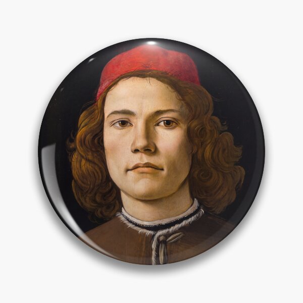 Item preview, Portrait of a Young Man in Red Cap designed and sold by artofuniverse.