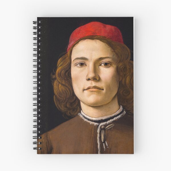 Item preview, Portrait of a Young Man in Red Cap designed and sold by artofuniverse.