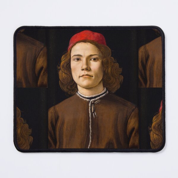 Item preview, Portrait of a Young Man in Red Cap designed and sold by artofuniverse.