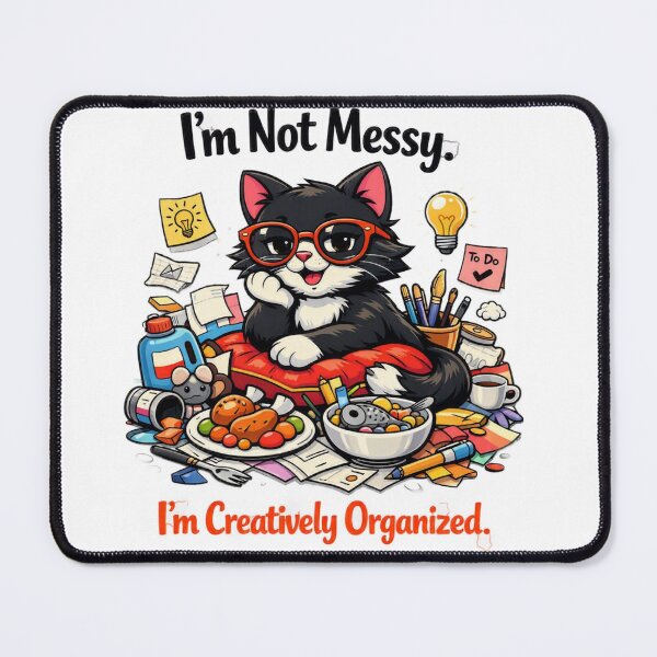 Item preview, I'mNotMessy. I'mCreativelyOrganized. designed and sold by ANNART1602.