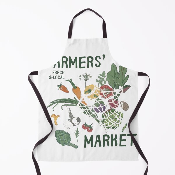 Item preview, Farmers Market Fresh & Local Vintage Vegetables Grocery Tote Garden Harvest Design designed and sold by Gbriel3.