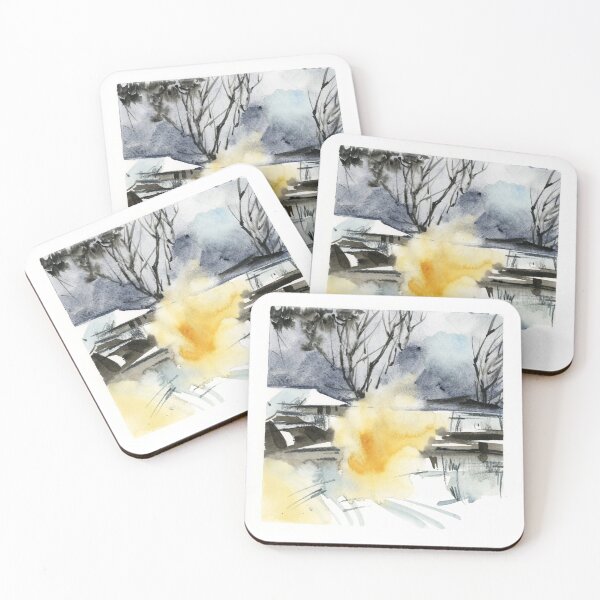 Item preview, Abstract watercolor painting designed and sold by CanotStop.
