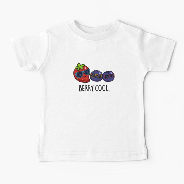 Item preview, Berry Cool Funny Fruit Puns  designed and sold by punnybone.