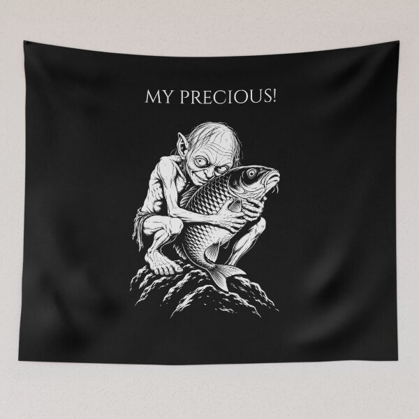 Item preview, My Precious! - Funny Fantasy Fishing designed and sold by GeekAnglerStore.