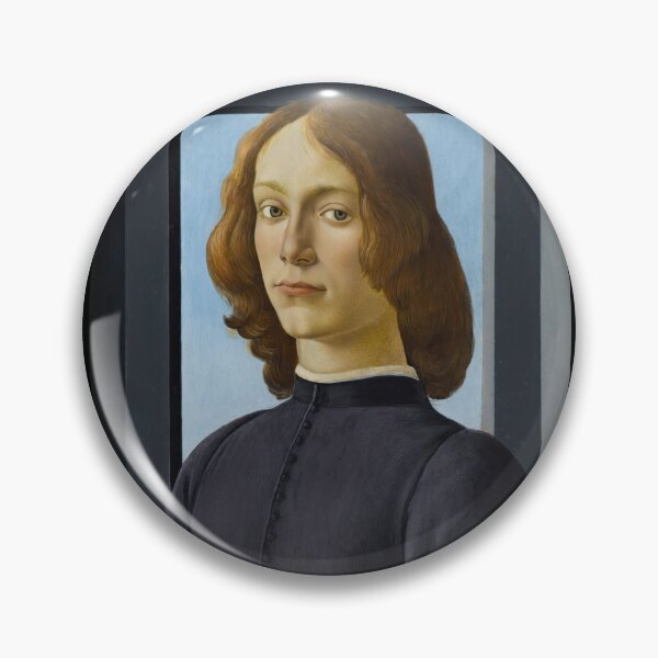 Item preview, Young Man Holding a Roundel designed and sold by artofuniverse.