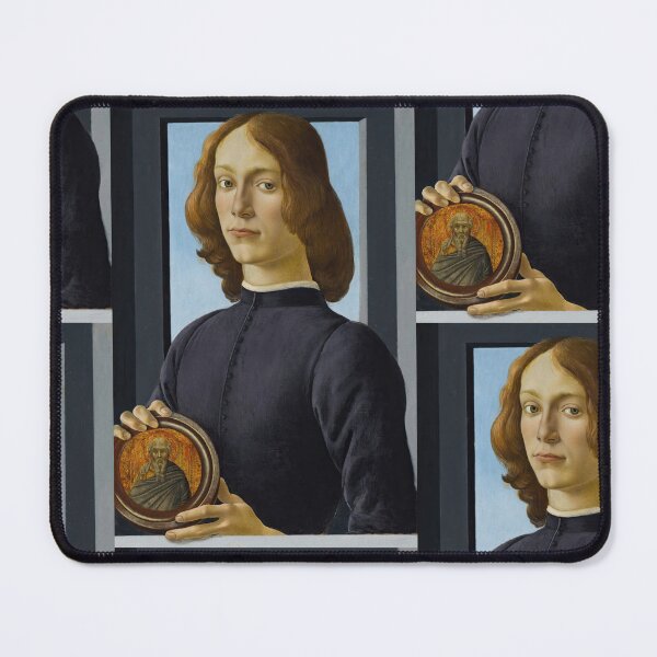 Item preview, Young Man Holding a Roundel designed and sold by artofuniverse.