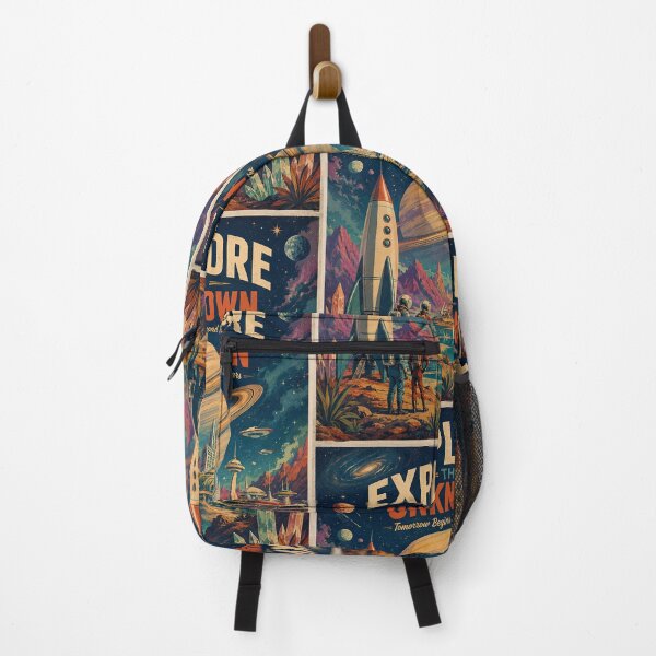 Item preview, Retro Sci-Fi Alien Planet Expedition designed and sold by HoopeStylee.
