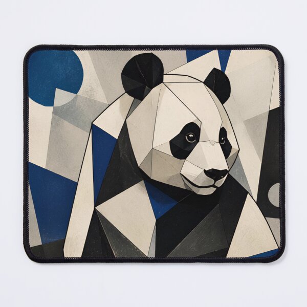 Item preview, Cubist Panda Abstract Geometric Animal designed and sold by inkaylindesign.