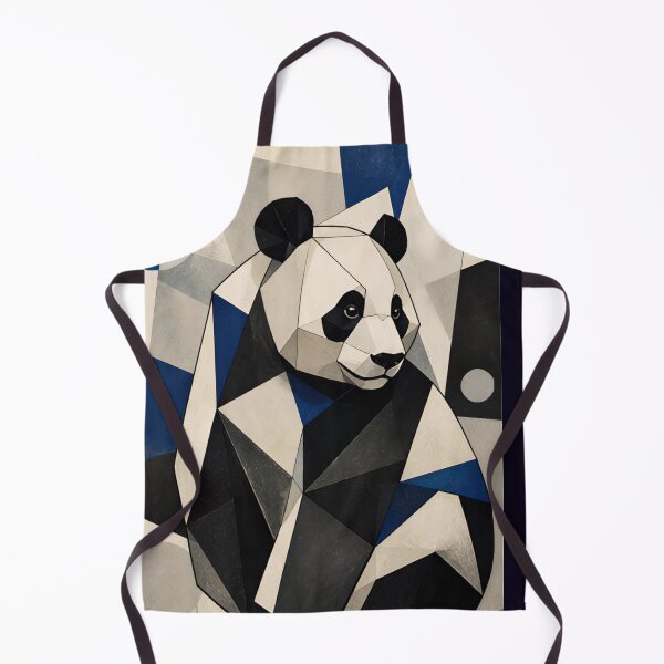 Item preview, Cubist Panda Abstract Geometric Animal designed and sold by inkaylindesign.