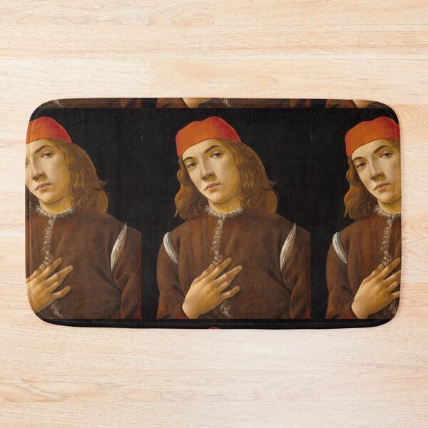 Item preview, Portrait of a Young Man in Red Cap designed and sold by artofuniverse.