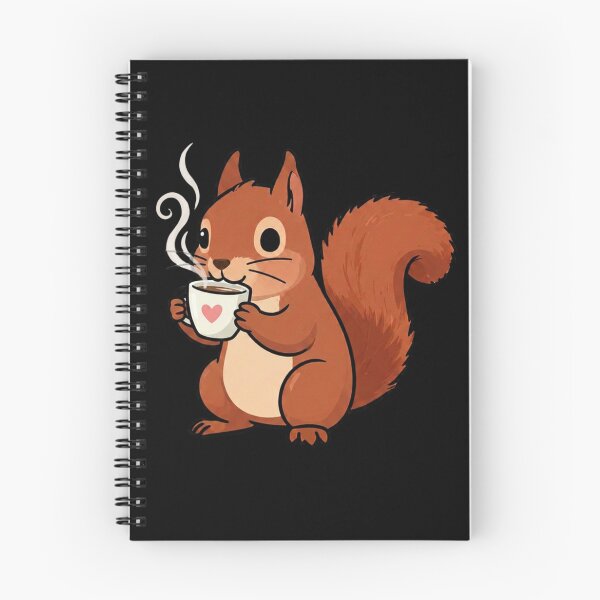 Item preview, Squirrel coffee - cute, funny gifts for coffee lovers designed and sold by ewicraft.