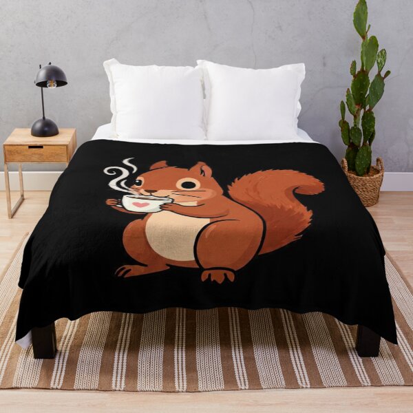 Item preview, Squirrel coffee - cute, funny gifts for coffee lovers designed and sold by ewicraft.