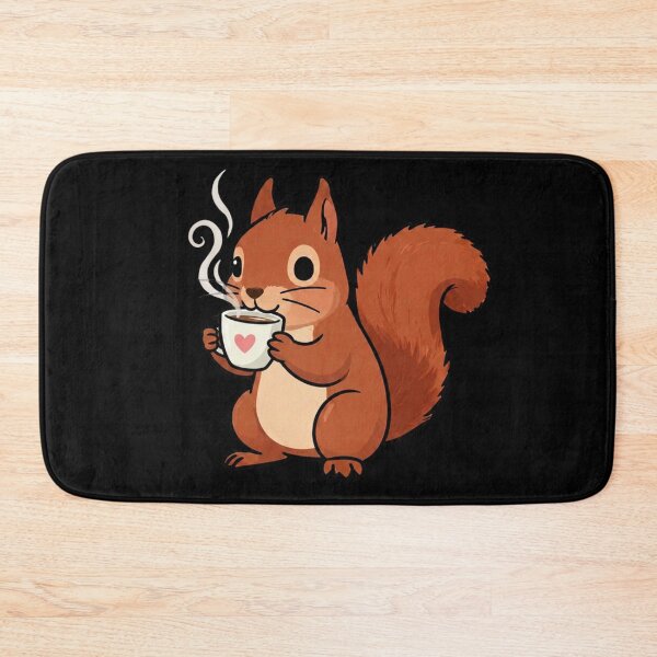 Item preview, Squirrel coffee - cute, funny gifts for coffee lovers designed and sold by ewicraft.