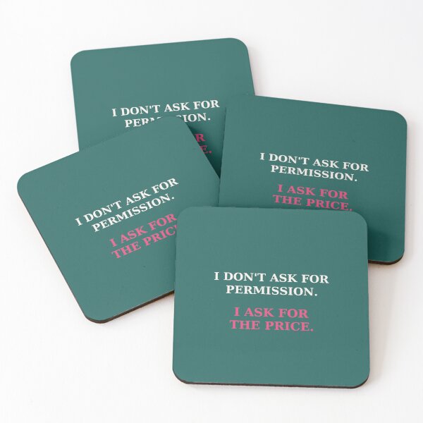 Item preview, I don't ask for permission I ask for the price - Business quote designed and sold by VYNCERA.