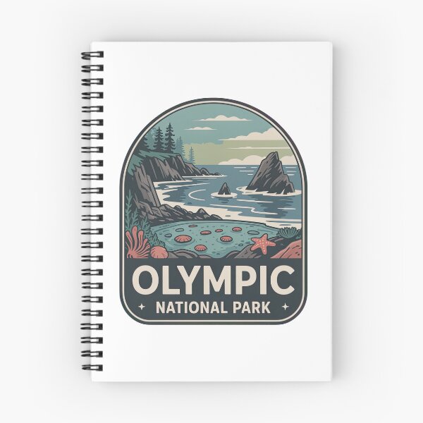 Item preview, Olympic National Park Vintage Travel Badge designed and sold by Teelogic.