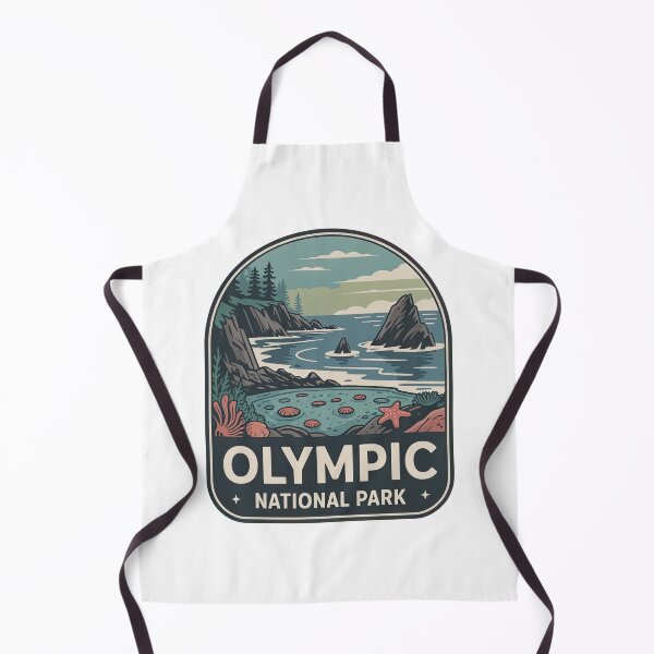 Item preview, Olympic National Park Vintage Travel Badge designed and sold by Teelogic.