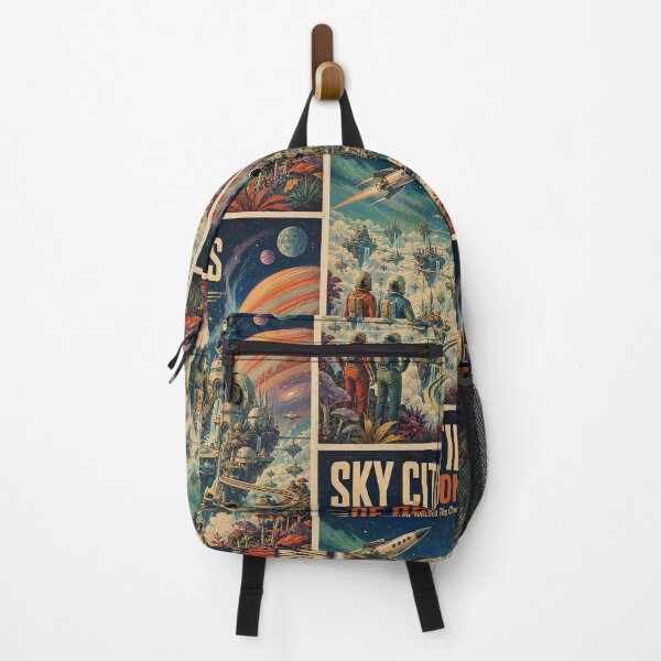 Item preview, Retro Sky Cities of Orion designed and sold by HoopeStylee.