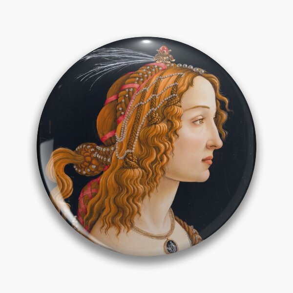Item preview, Idealized Renaissance Lady in Profile designed and sold by artofuniverse.