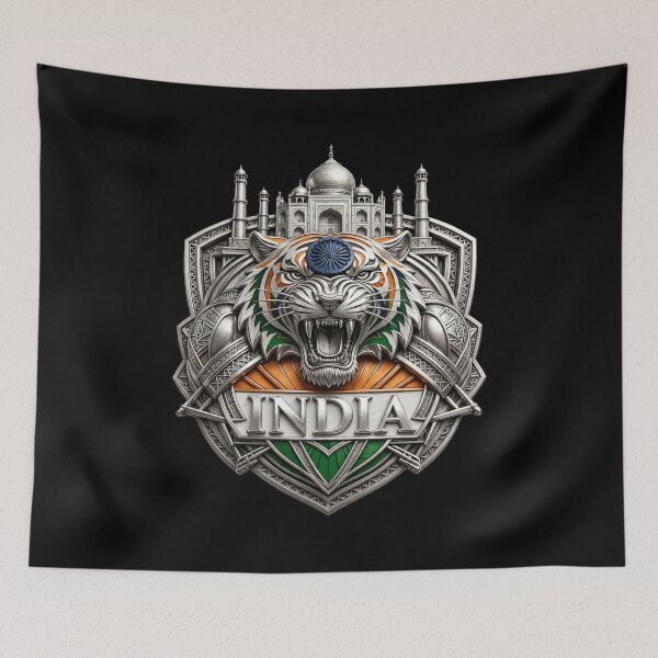 Item preview, India Indian Flag Design, India Flag Shirt, Indian Pride, Tiranga Flag, Ashoka Chakra, New Delhi India, Indian Heritage, National Pride Graphic designed and sold by Typologystudios.