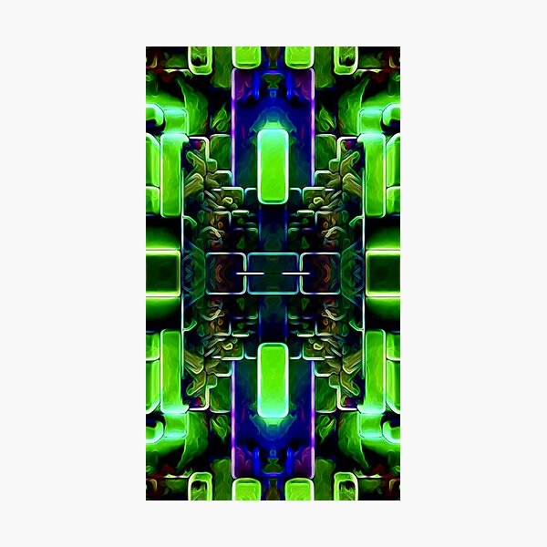 Item preview, Robert Tyler Class | Neon Abstract 2.26.8.6.8.4 | Collection 2 | RTC Studios designed and sold by RTC Studios.