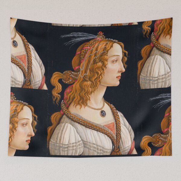 Item preview, Idealized Renaissance Lady in Profile designed and sold by artofuniverse.