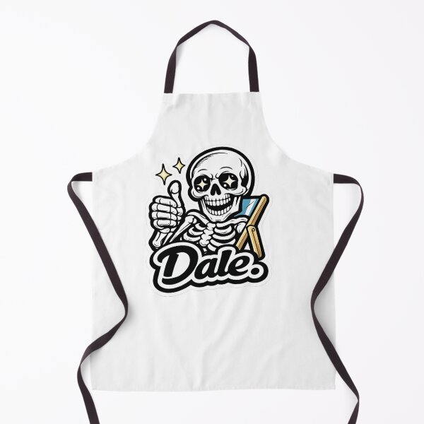 Item preview, Cute Skeleton Window Cleaner Sticker – "Dale." Funny Spanish Kawaii Cleaning Skull Vinyl Decal designed and sold by SkeletonMood.