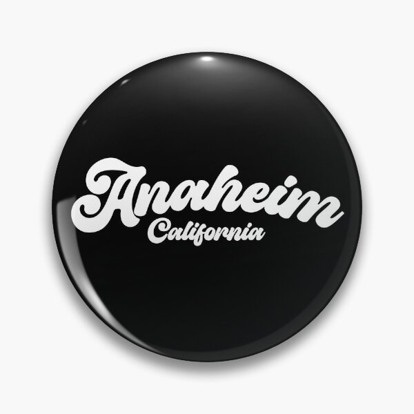 Item preview, Anaheim California Retro Script T-Shirt | Vintage SoCal Travel Design designed and sold by getpressedshirt.